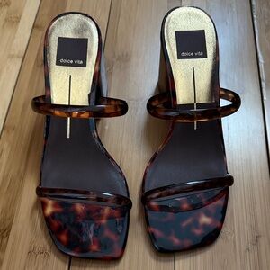 Dolce Vita Tortoise Shell Heels